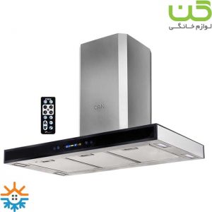 هود آشپزخانه کن مدل جزیرهای استیل