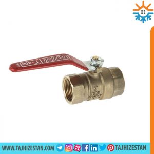 شیر گازی توپی دسته اهرمی حقیقی